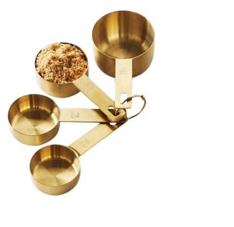 Gold Measuring Cups
